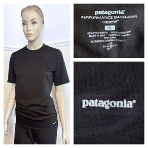 Patagonia Capilene black t-shirt